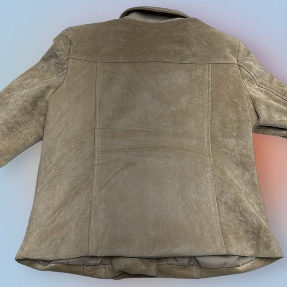 MIAMI Women’s Small Beige Soft Faux Suede Jacket - Picture 3 of 3